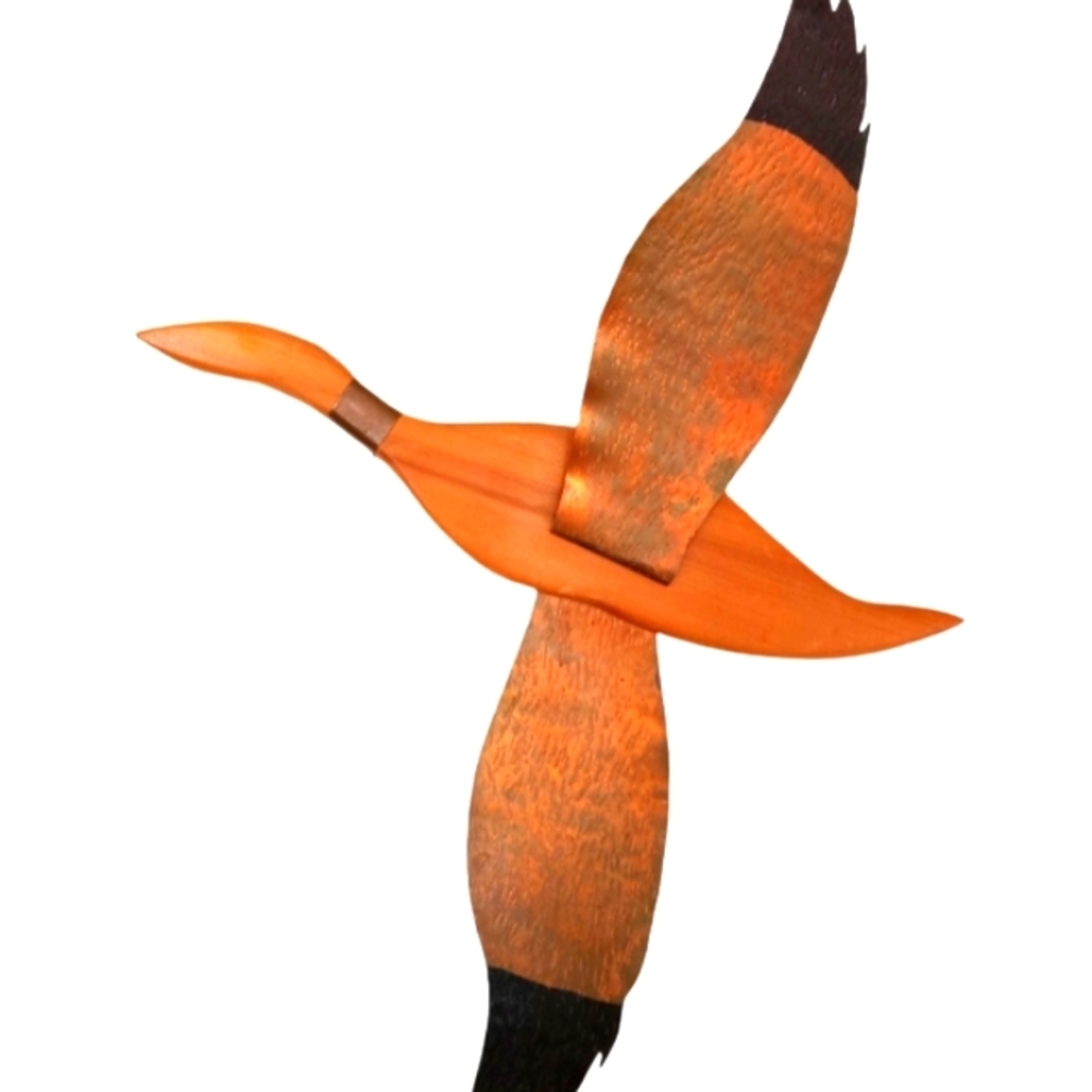 Vintage MCM Flying Birds Wall Decor - Picture 3 of 9
